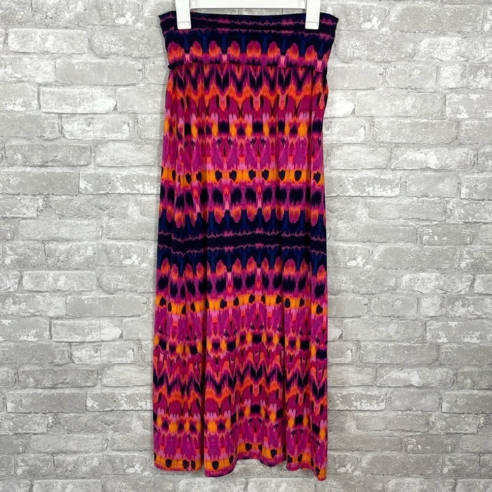 Cynthia Rowley Multi Colored Maxi Skirt